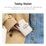 Coach Women’s Tabby Bi-Fold Wallet, White, One Size