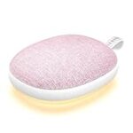 Enhanlife Portable White Noise Machine for Adults Baby & Travel – 6 Relaxing Sounds, Long-Lasting 1200mAh Battery, Bluetooth Music Streaming, Night Light & TF Card Compatible Sleep Aid Device Pink