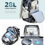 Laptop Backpacks 15.6 Inch College Backpack Cool Lightning Elementary Middle High School Backpack Waterproof Book Bag Anti Theft Travel Casual Daypack Bookbags Students for Teens Boys Men -White