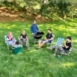 Lawn Chair USA Folding Aluminum Outdoor Patio Lawn Chair | Heavy-Duty Webbed Chairs for Camping, Sports, Beach, Yard & Tailgating | Lightweight Portable | Classic – Bright White