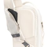The North Face Borealis Sling Bag, White Dune/Gravel, One Size