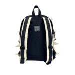 Madpax Spike White Out Compact Stylish Daypack Lightweight Durable 13” Laptop Backpack for Men & Women with Adjustable Strap Unisex Fun Casual Travel Commuter Bag