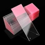 Globe Scientific 1358P-72 Borosilicate Glass Microscope Slide, Diamond White, 90° Ground Edges, 25 mm Width x 75 mm Length (Pack of 72)