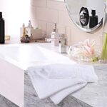 Utopia Towels 6 Pack Premium Hand Towels Set, 16 by 28 inches, 100% Ring Spun Cotton, Ultra Soft and Highly Absorbent 600GSM Towels for Bathroom, Gym, Shower, Hotel, and Spa, White