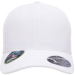 Flexfit 110 Cool & Dry Athletic Cap Hat, White, One Size
