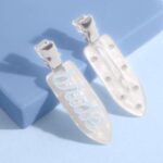 xo, Fetti Bride Beauty Clips – 4 pc | Bachelorette Party, Blue White Bridal Hair Clip, Wedding Get Ready With Me, Bridal Shower Favor, Wedding Accessory