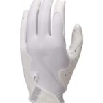 Nike Vapor Jet 8.0 Football Gloves White | White | Platinum Medium