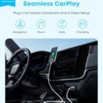 Anker Zolo USB to USB C Cable, Seamless CarPlay Connesction, Durable and Braided Type C Cable, Premium Look with Slim Connector, for iPhone 17/16 Series, iPad Pro, and More (White, 6FT)