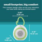 MyBaby Baby Sound Machine – White Noise Sound Machine for Baby, Travel, Nursery and On The Go – 4 Soothing Sounds, Integrated Clip, Small and Lightweight – Great for Baby Registry Gift