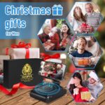 GLOPUS Gifts for Men, Cell Phone Stand with Wireless Bluetooth Speaker, White Elephant Gifts for Adults, Unique Mens Gifts for Birthday Christmas, Cool Gadgets for Men, Stocking Stuffers Teens Mens