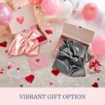 BEDELITE Satin Pillowcase for Hair and Skin, Super Soft and Cooling Similar to Silk Pillow Cases 2 Pack with Envelope Closure, Gift for Women Men(20″x26″ Standard Size, White)