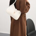 NIUEIMEE ZHOU Shoulder Bag for Women Retro Vegan Leather Hobo Tote HandBag Underarm Purses with Adjustable Strap