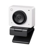 OBSBOT Meet SE 1080P 100FPS Webcam for PC, AI Framing Streaming Camera with 1/2.8″ Sensor, Beauty Mode, Gesture Control, Staggered HDR, Web Camera for Desktop Computer, Laptop, Meeting. (Cloud White)