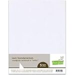 Lawn Fawn LF2481 Woodgrain Cardstock – White Lawn Fawndamentals