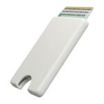 Casely MagWallet | Soft White | Slim Wallet Card Holder | Compatible with MagSafe | Soft-Touch Hard Silicone | Holds Up to 3 Cards