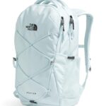 The North Face Women’s Jester Everyday Laptop Backpack – Commuter Travel Bag, Laptop Sleeve, Water-Repellent, Ice Blue/TNF Black, One Size