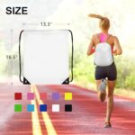 Grneric 10Pcs Drawstring Backpack Bulk Cinch Bag, Drawstring Bags Polyester for Gym Sports Beach Party Trip (White)